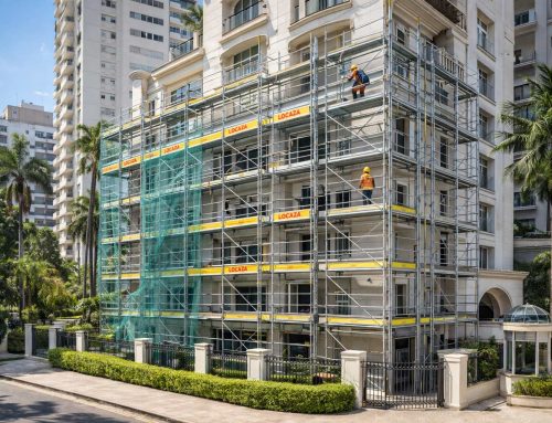 Andaime Fachadeiro em Obras de Revestimento Externo: Análise Técnica