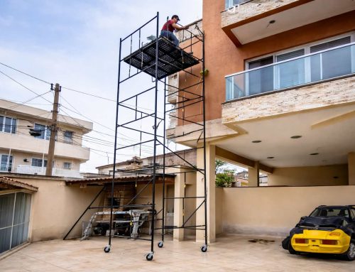 Andaime Tubular em Obras de Revitalização Urbana: Cenário de 2026