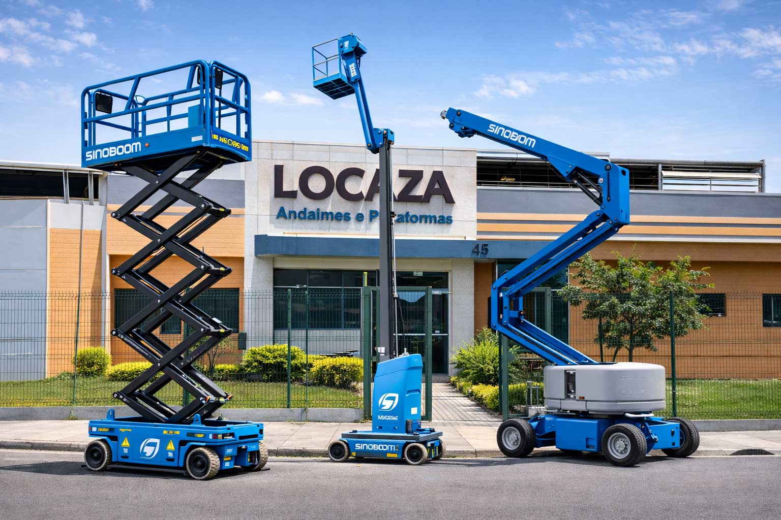 Venda de Plataformas Elevatórias Locaza