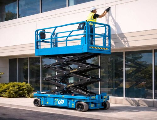 Plataforma Tesoura para Pintura de Teto em Galpões: Análise Técnica